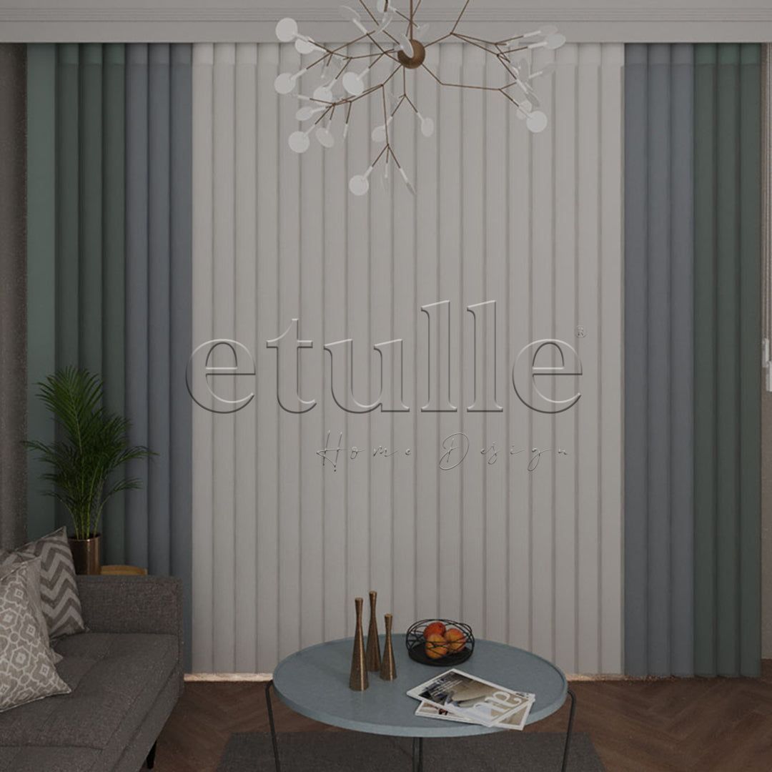 Pimlico - Plain Vertical Tulle Curtains