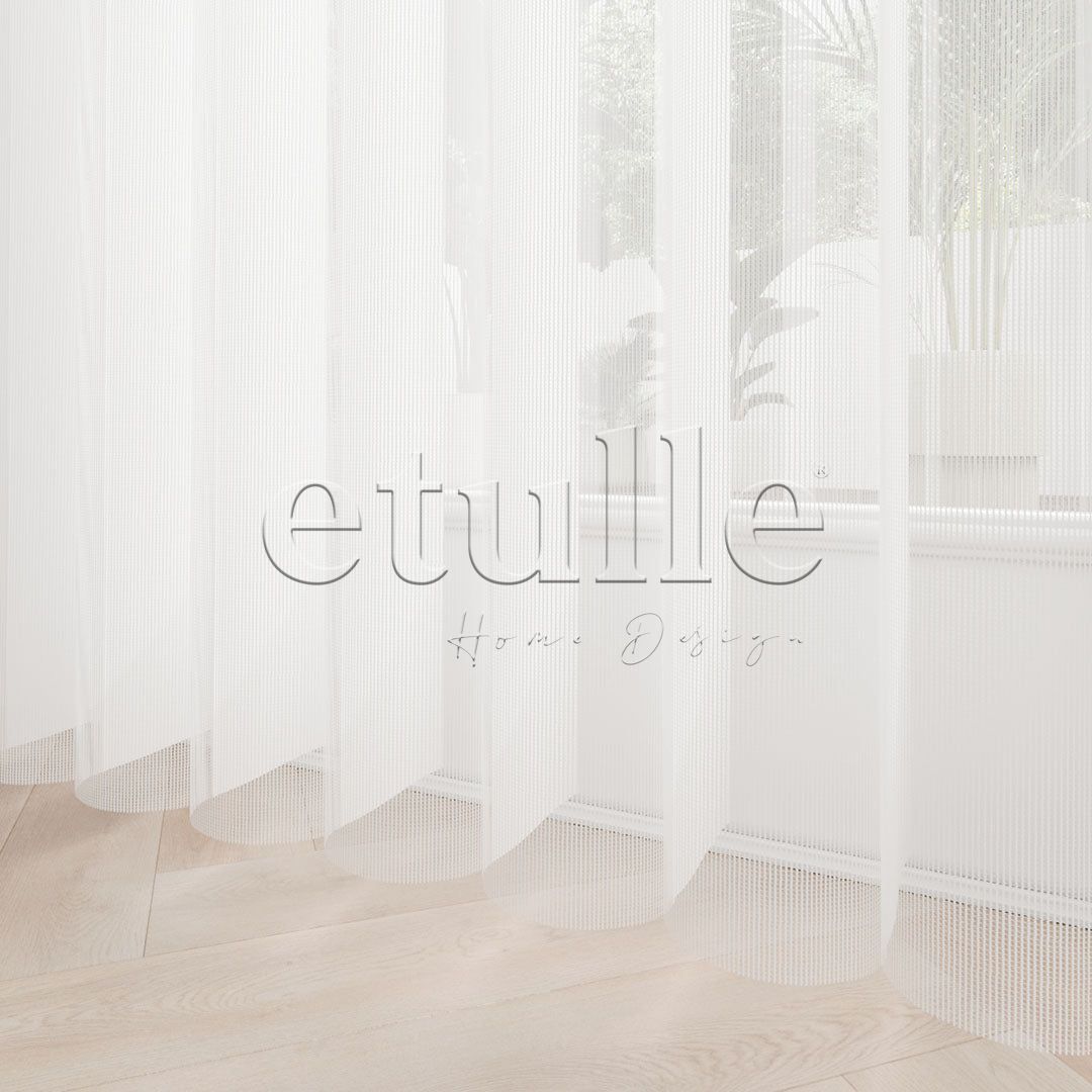 Pimlico - Plain Vertical Tulle Curtains