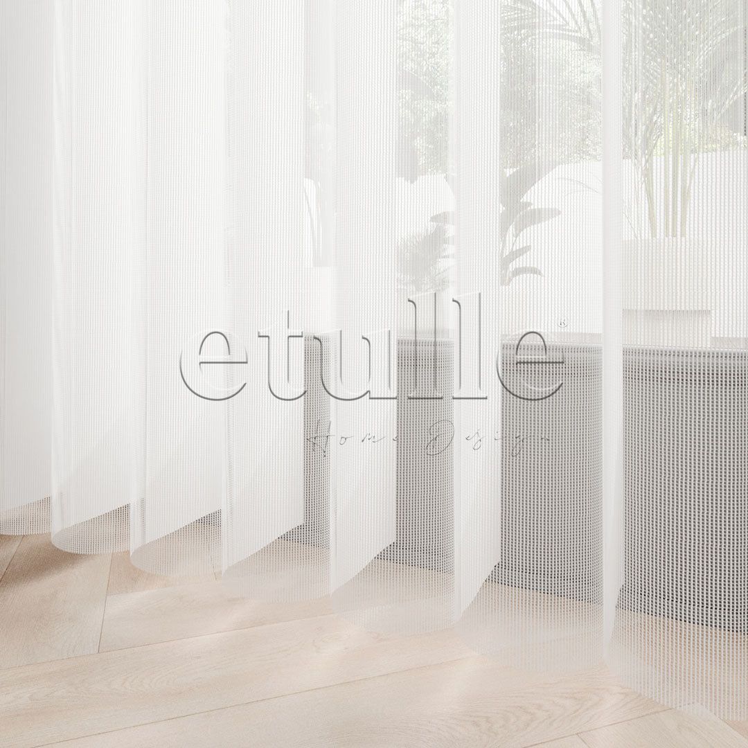 Piru King - Printed Vertical Tulle Curtain