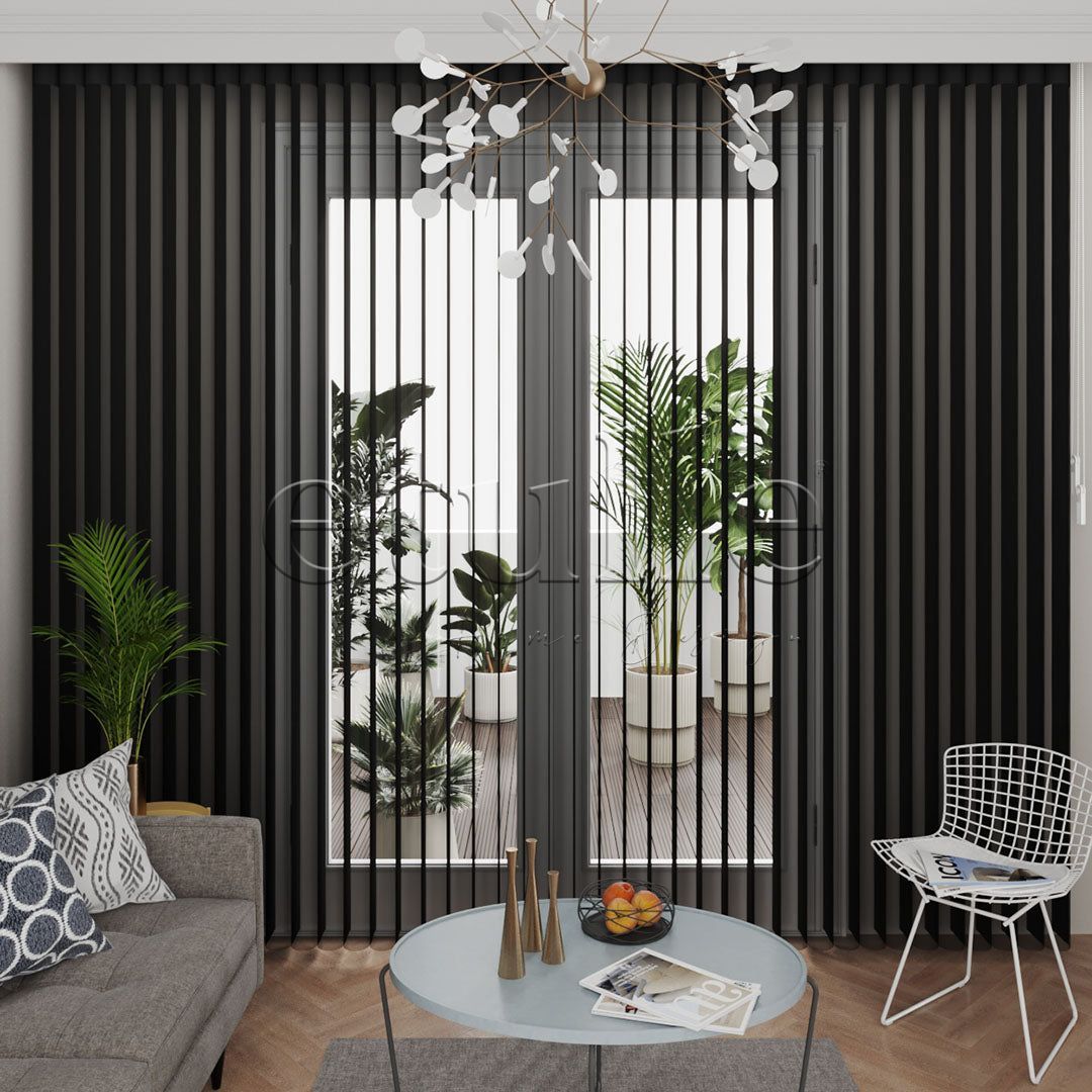 Polop - Narrow Vertical Tulle Curtain