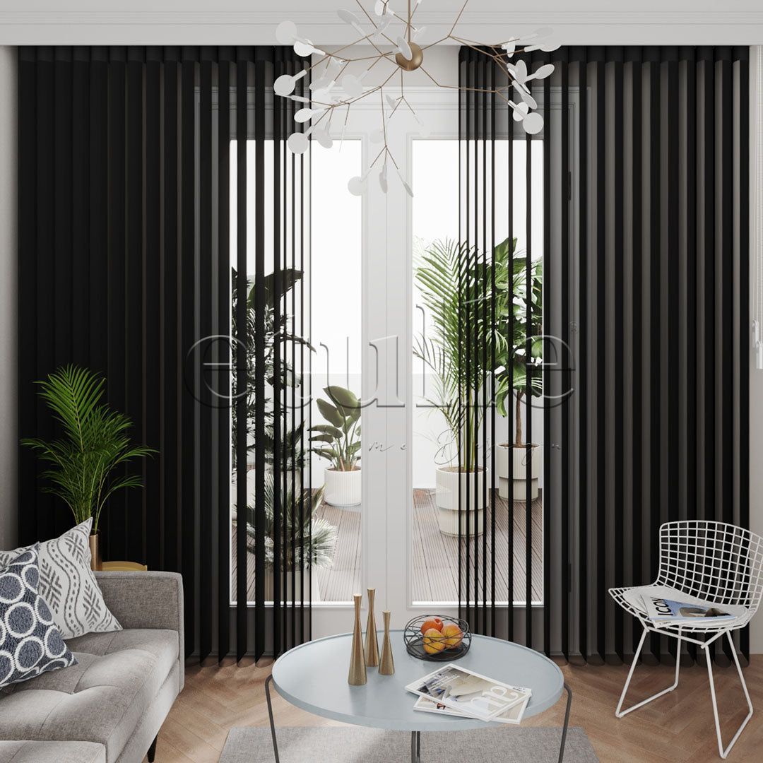 Polop - Narrow Vertical Tulle Curtain