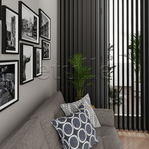 Polop - Narrow Vertical Tulle Curtain