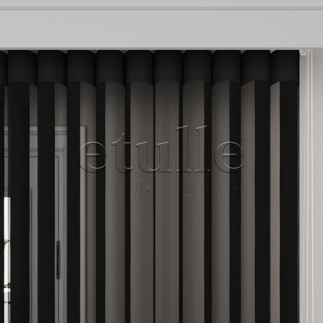 Polop - Narrow Vertical Tulle Curtain