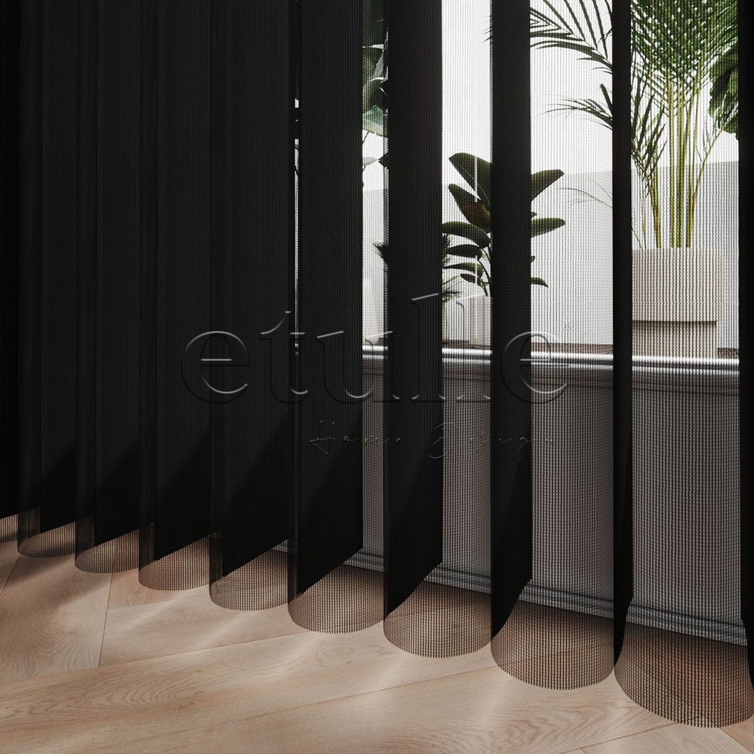 Polop - Narrow Vertical Tulle Curtain