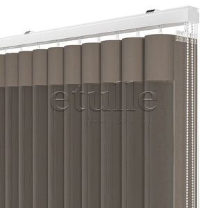 Roda - Narrow Vertical Tulle Curtain