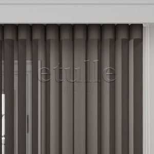 Roda - Narrow Vertical Tulle Curtain