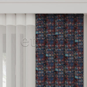 Rovito - Printed Vertical Tulle Curtain