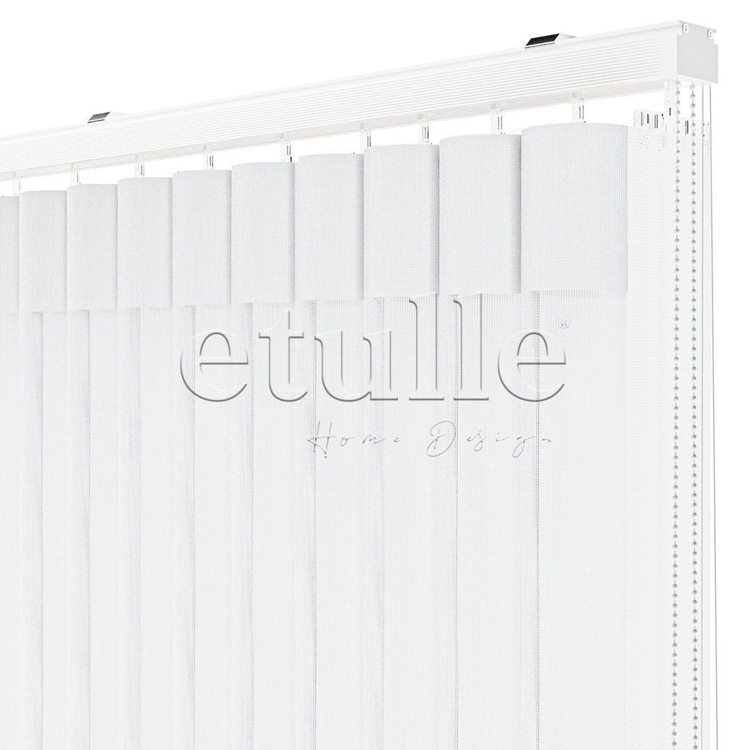 Samos - Narrow Vertical Tulle Curtains