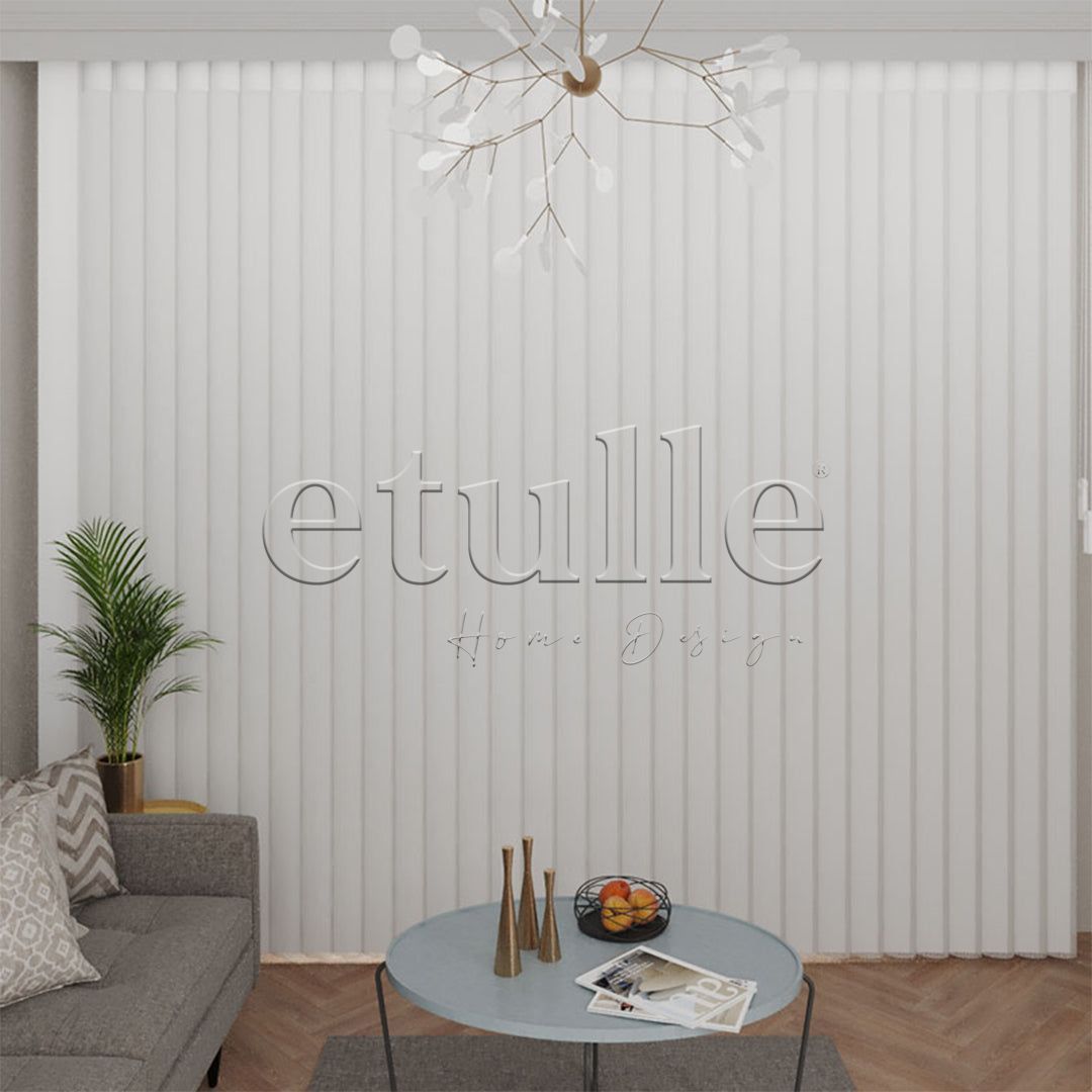 Samos - Narrow Vertical Tulle Curtains