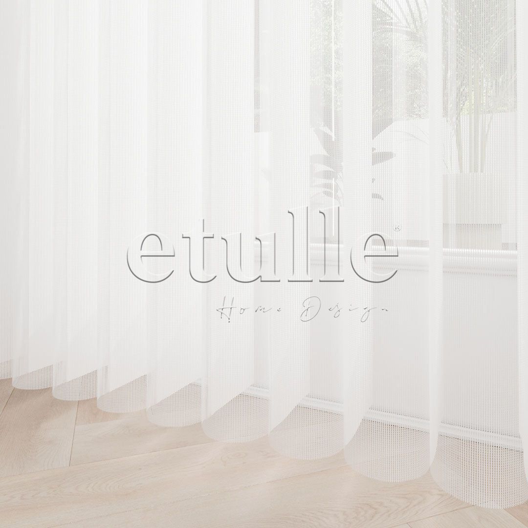 Samos - Narrow Vertical Tulle Curtains