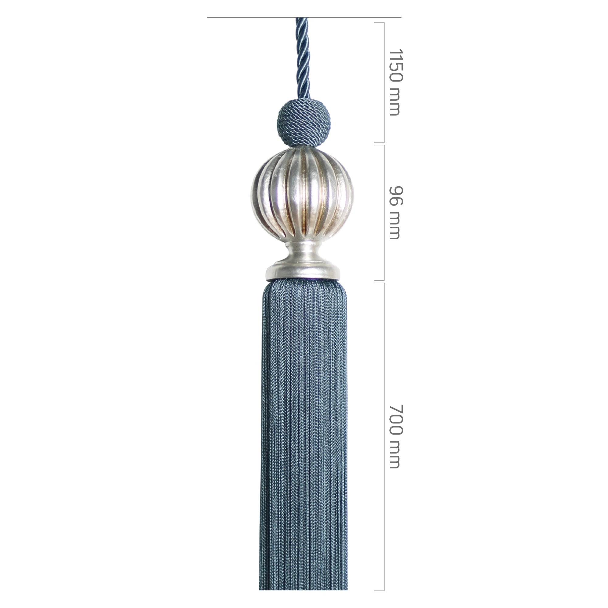 Sarkıt - Gümüş Eskitme Metal - Balkabağı