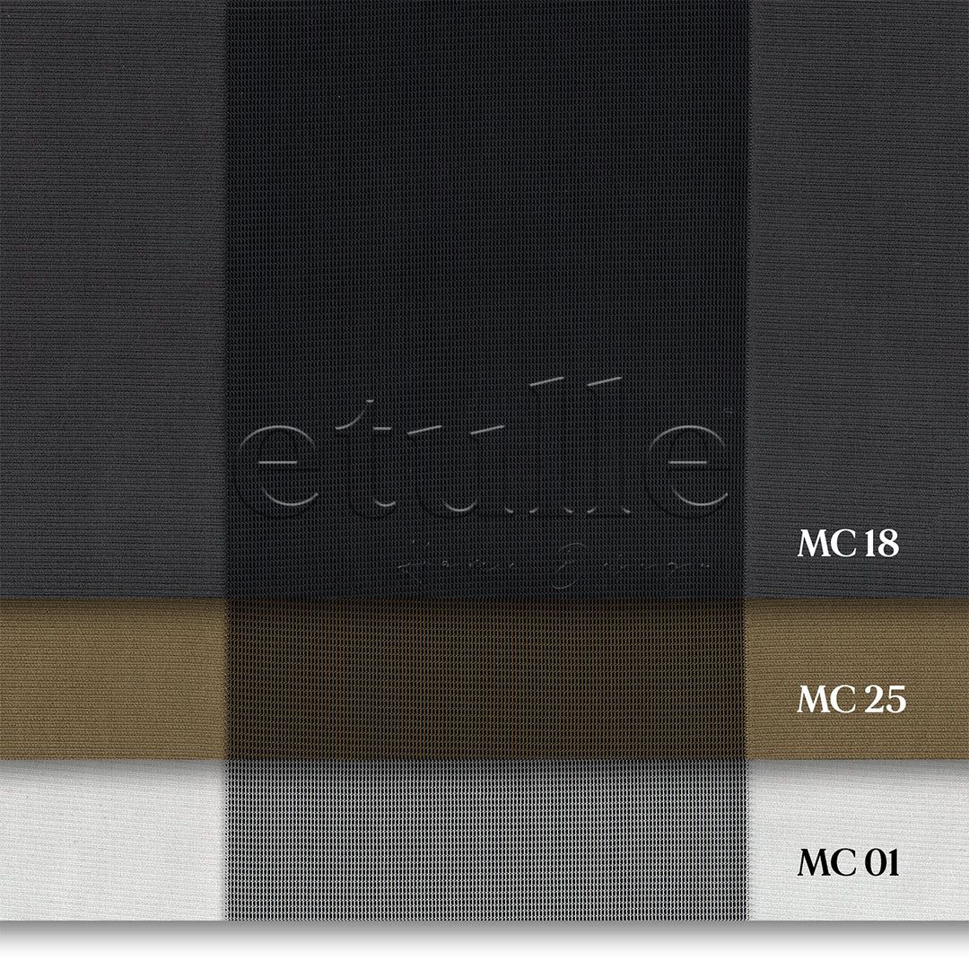 Satinato - Narrow Vertical Tulle Curtain