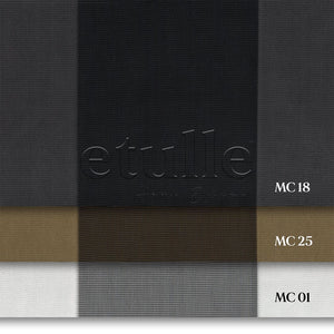 Satinato - Narrow Vertical Tulle Curtain