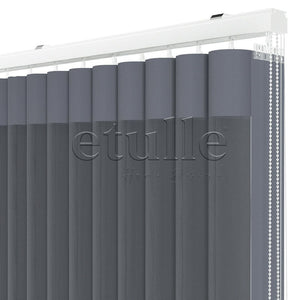 Tarifa - Narrow Vertical Tulle Curtain