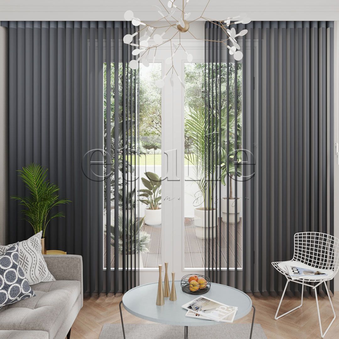 Tarifa - Narrow Vertical Tulle Curtain