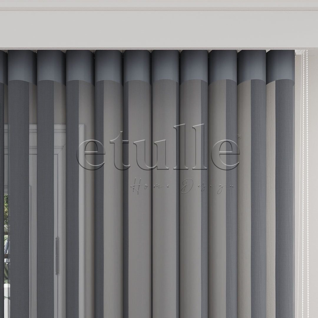 Tarifa - Narrow Vertical Tulle Curtain