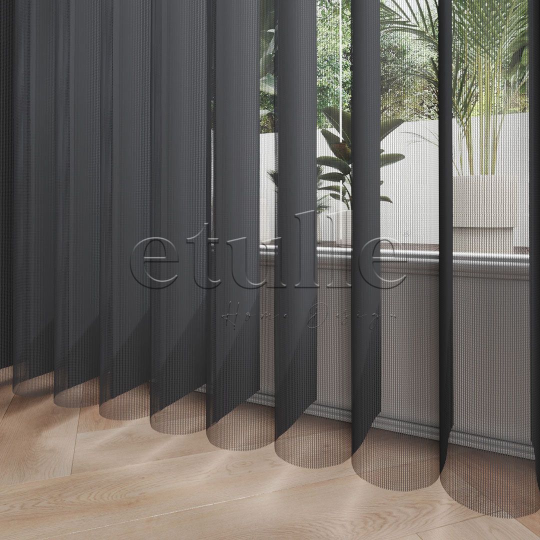Tarifa - Narrow Vertical Tulle Curtain