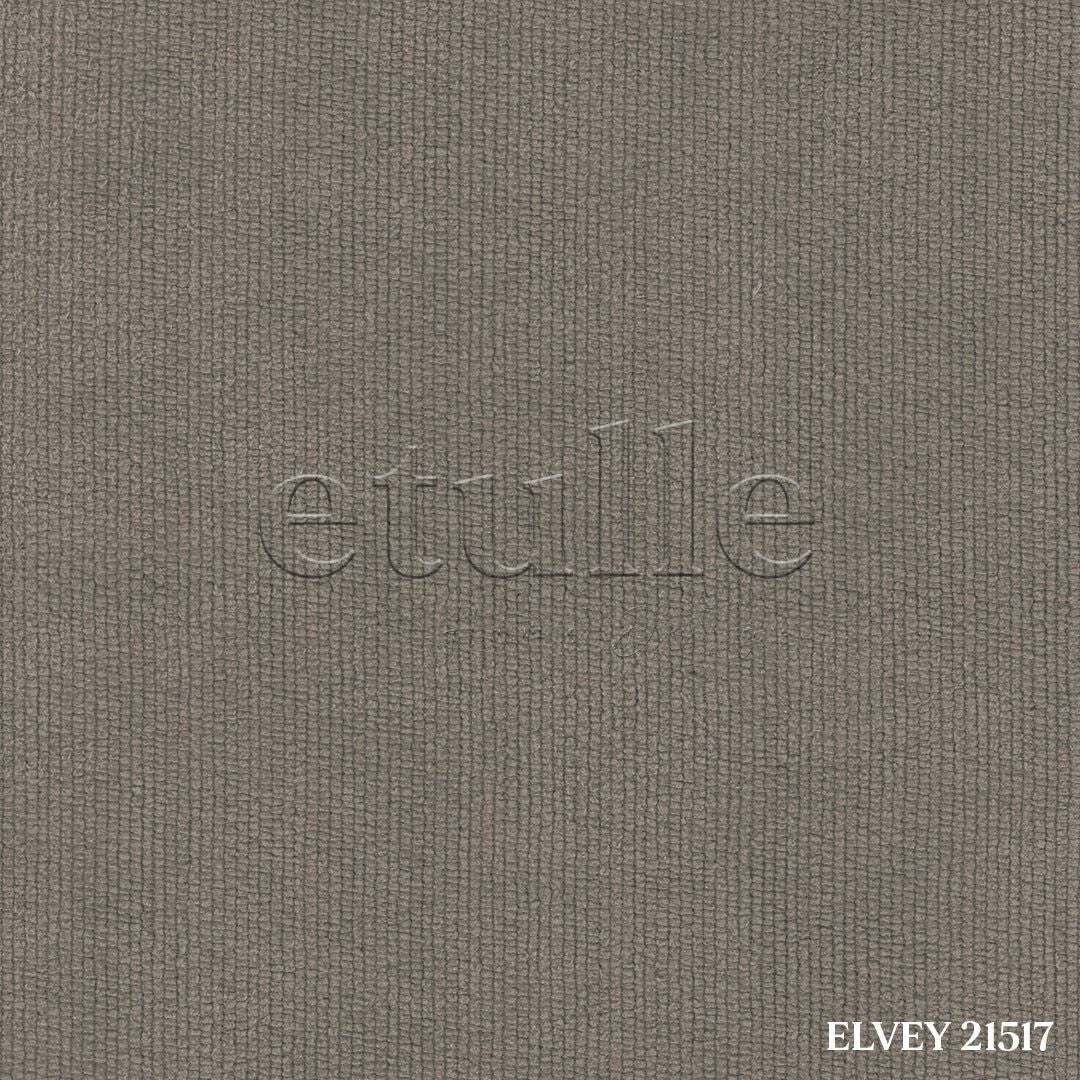 Taş Rengi Mat Fitilli Kadife Fon Perde | Elvey
