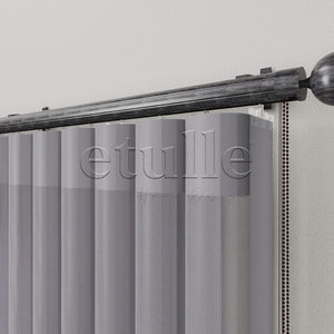 Varesa - Rustic Vertical Tulle Curtain
