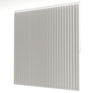 Mink Plain Fabric Vertical Blinds | Brodie