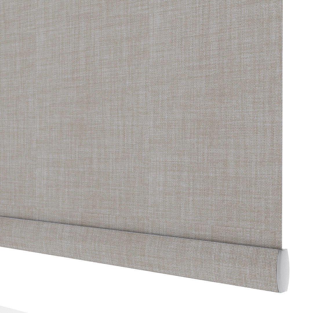 Mink Matte Linen Roller Blinds | brodie