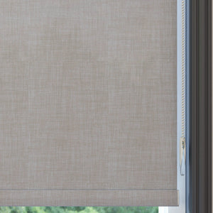 Mink Matte Linen Roller Blinds | brodie