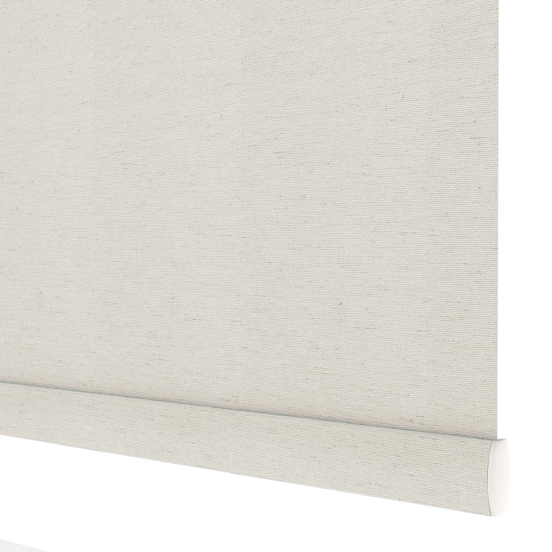 Mink Matte Linen Roller Blinds | cascade