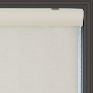 Mink Matte Linen Roller Blinds | cascade