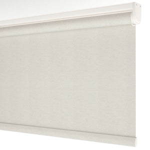 Mink Matte Linen Roller Blinds | cascade