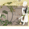 Modern Geometrik Kumaş Amerikan Servis - 4'lü Set (35X50 cm)