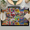 Batman Superman Wonder Woman Baskılı Amerikan Servis – 4’lü Set 30x50 cm