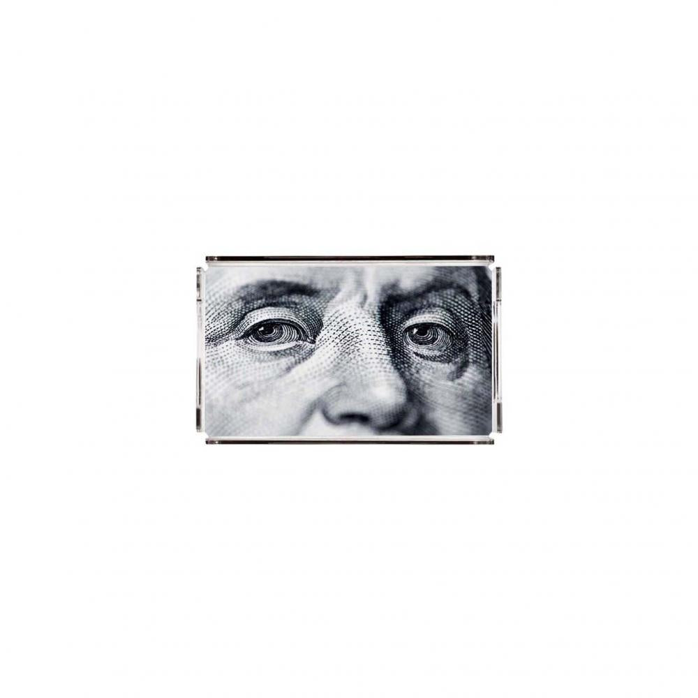 Benjamin Franklin Pleksi Tepsi -PT2147 -40x24cm