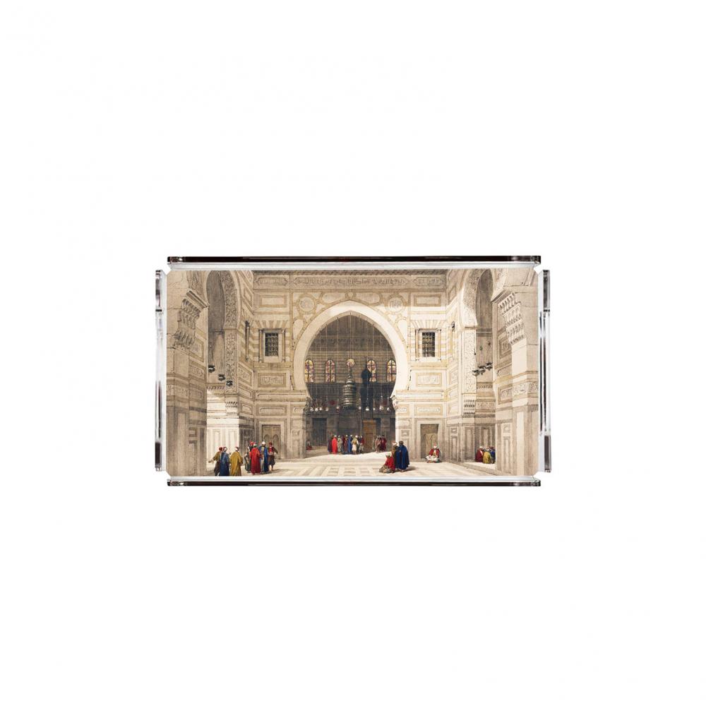 Ottoman Palace Pleksi Tepsi - PT2116 - 40x24cm