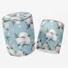 Blue-White Rose Puf