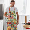 Junk Food Tasarımlı  Mutfak Önlüğü - AP106