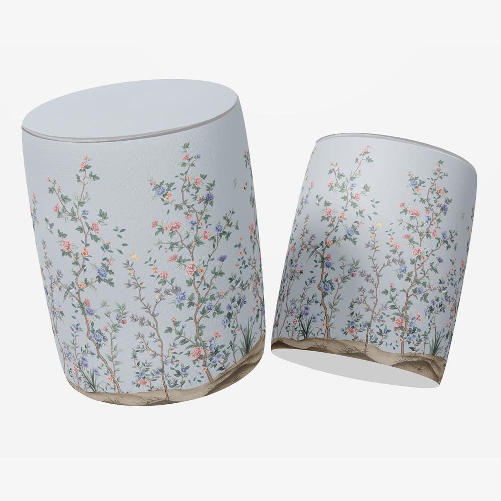 Mini Colorful Flowers Puf