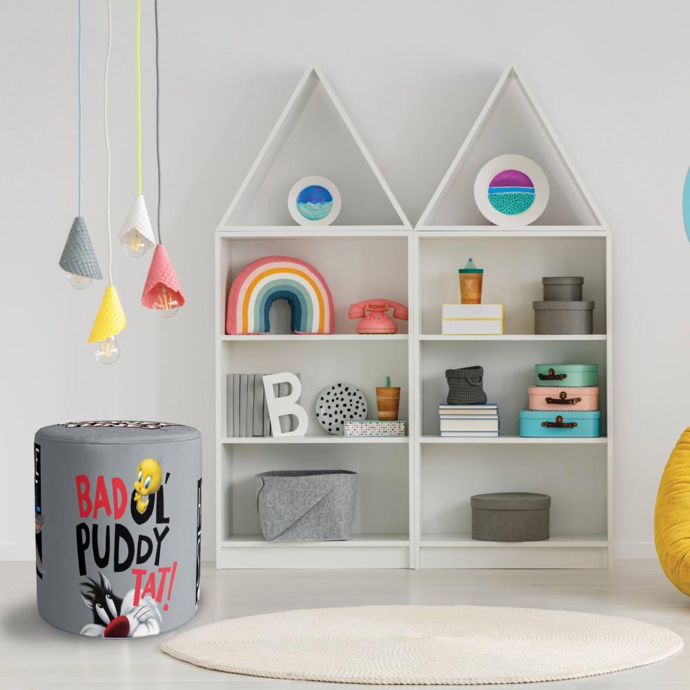 Grey Tweety Puf