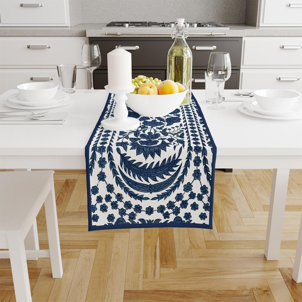 Blue Daisy Runner 140x45CMv