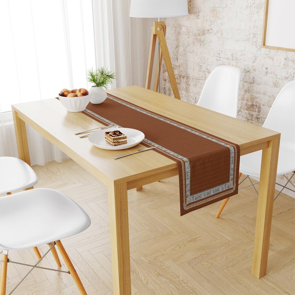 Kahverengi Runner 140x45CM