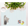 Tom And Jerry Striped Kumaş Amerikan Servis 4'lü Set 35X50CM
